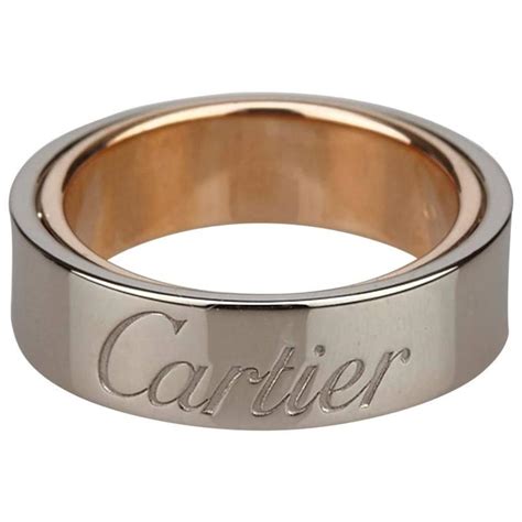 silver love ring cartier|cartier love interlocking ring.